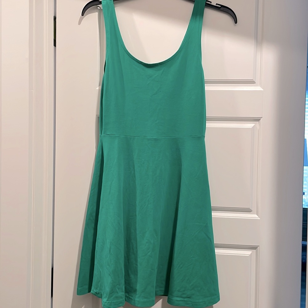 Green Express tank dress